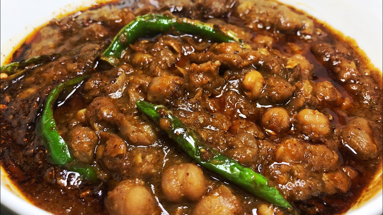 Amritsari Pindi Chole