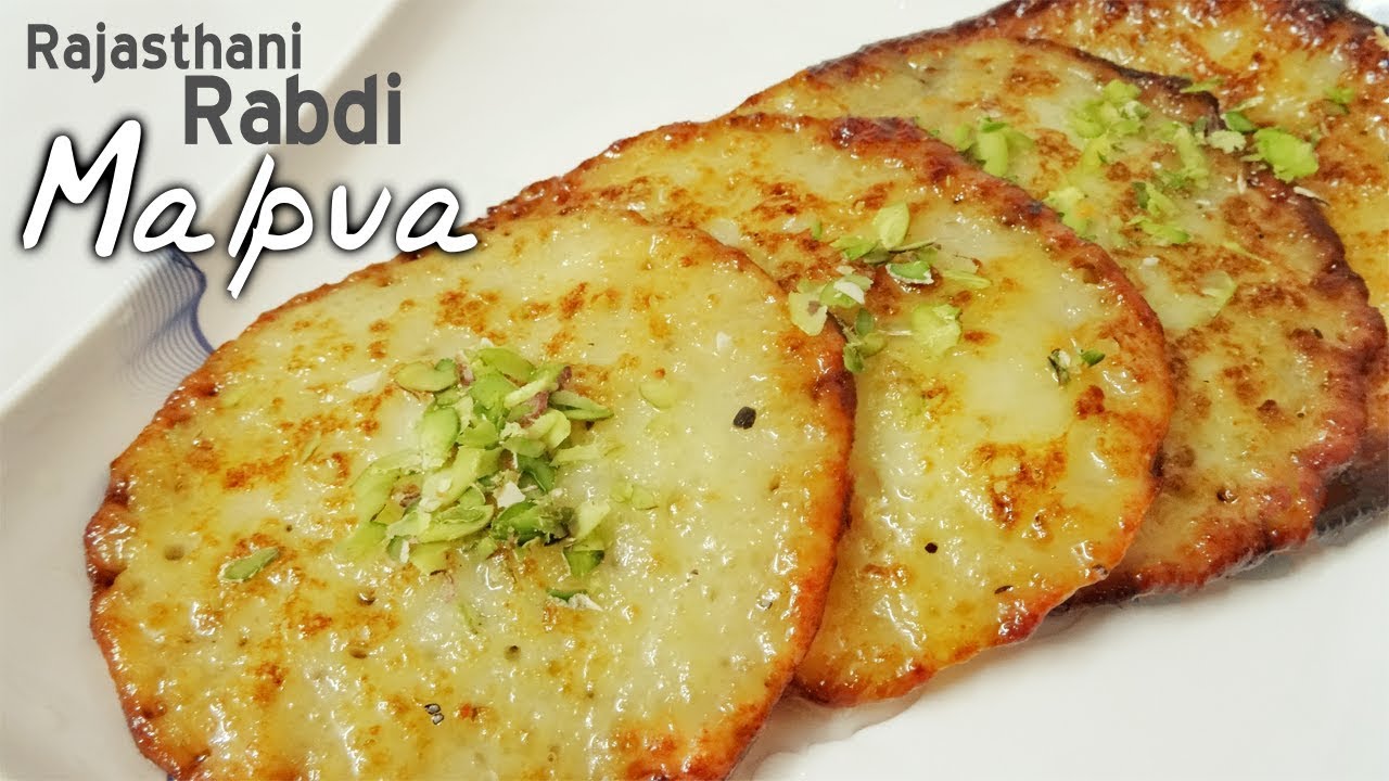 Rajasthani Rabdi Malpua