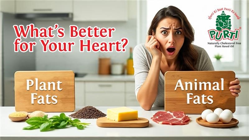 Plant Fats vs Animal Fats - What’s Better for Your Heart?