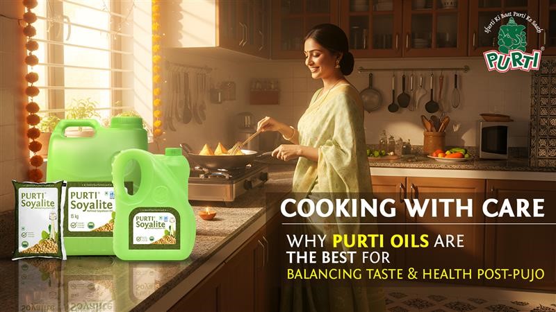 Cooking with Care: Why Purti Oils are the Best for Balancing Taste & Health Post-Pujo