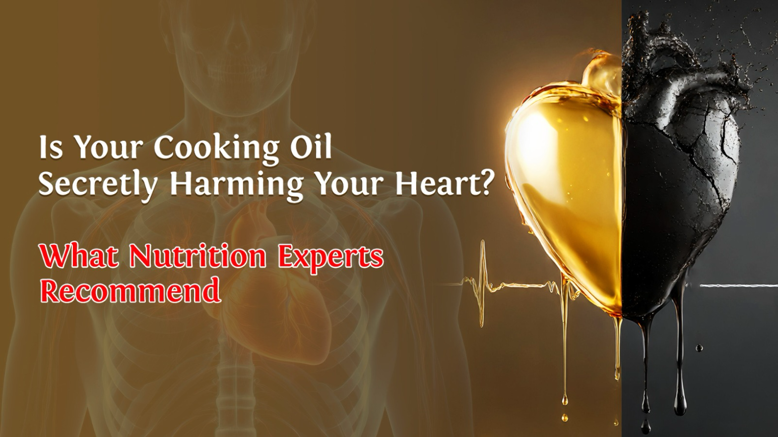 Is Your Cooking Oil Secretly Harming Your Heart What Nutrition Experts Recommend