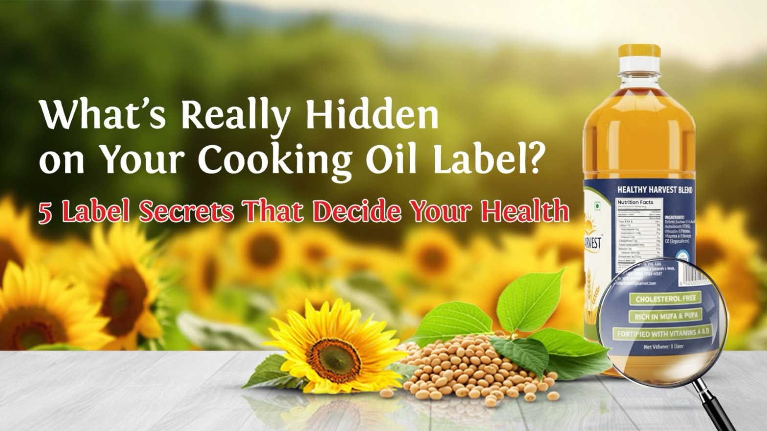 What’s Really Hidden on Your Cooking Oil Label? 5 Label Secrets That Decide Your Health