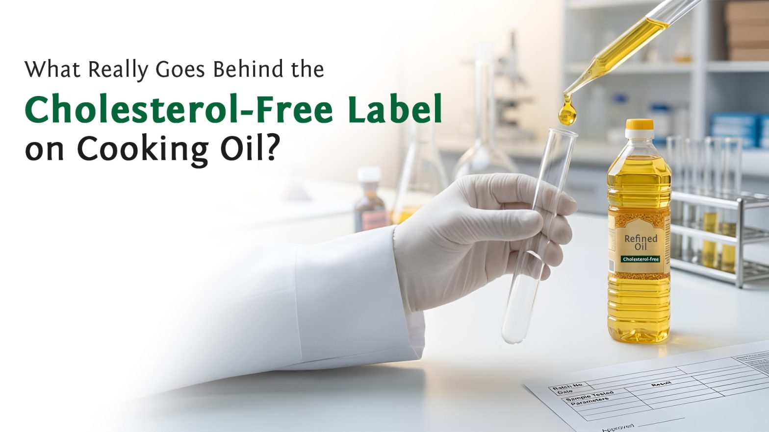 What Really Goes Behind the ‘Cholesterol-Free’ Label on Cooking Oil