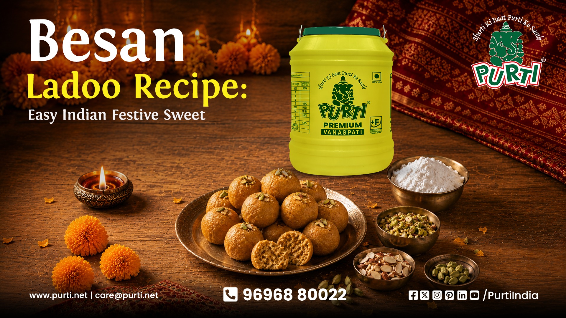 Besan Ladoo Recipe: Easy Indian Festive Sweet